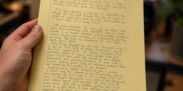 ChatGPT’s new image model turned my article into handwriting